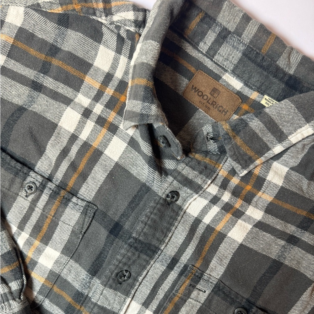 Woolrich Mens Flannel‎ Shirt Size XXL